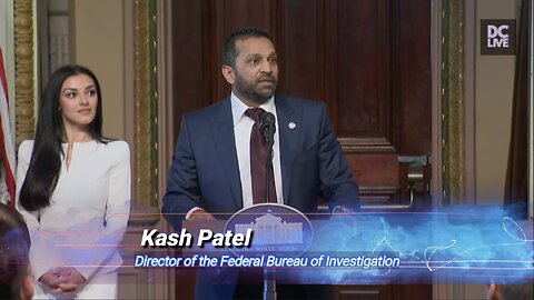 Kash Patel - Oath of Office Ceremony as FBI director