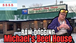 Raw Dogging at Michael's Beef House in Oak Park