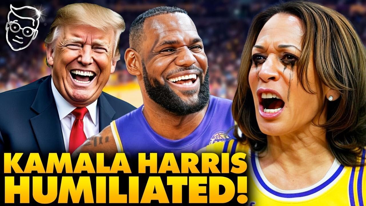 Entire NBA Arena HUMILIATES Kamala to Her FACE | Ignored, Booed & Banished to Cheap Seats!!