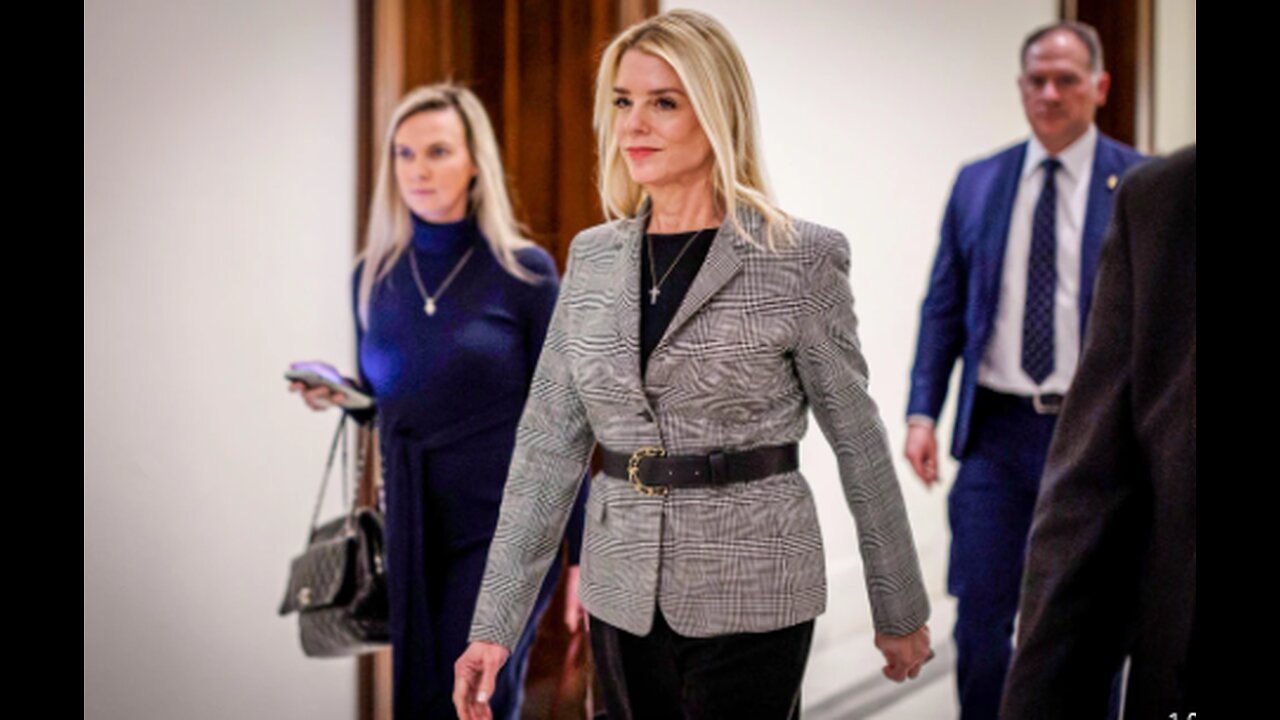 Pam Bondi confirmation hearing for Attorney General