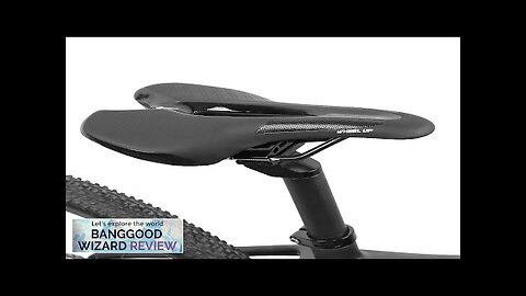 Road Bike Saddle MTB Bicycle Seat With Warning Taillight USB Charging PU Review