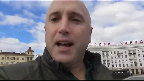 Graham Phillips at the Start of Russia's Special Military Operation, speaking from Belarus