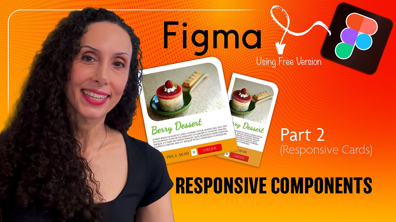 Figma Tutorial: How to Create Responsive Cards | Step-by-Step Auto Layout Guide