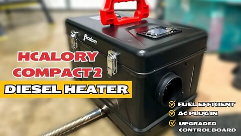 New HCALORY Diesel Heater Compact 2 | 8KW | Stay Winter Ready in an Emergency