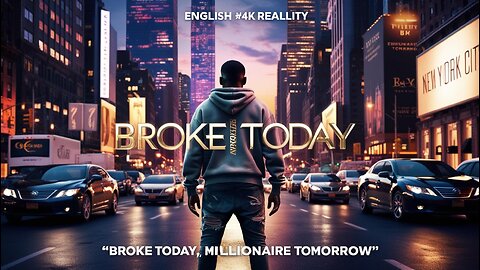 💰 Broke Today, Billionaire Tomorrow | Motivational Rap Anthem 🔥🚀