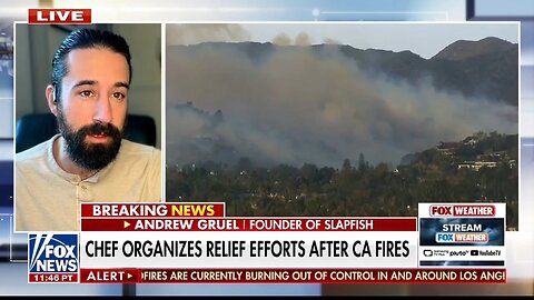 Chef Gruel Organizes Meals and Relief Efforts For CA Fire Victims