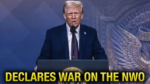 Trump Exposes The New World Order!