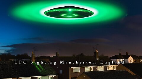 UFO Sighting Footage, Manchester England