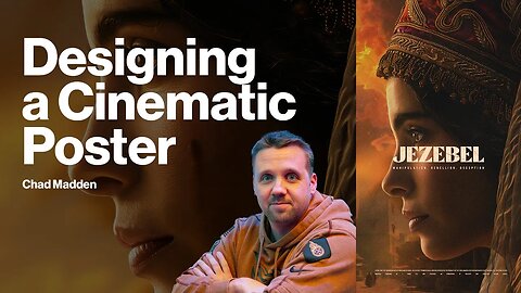 Designing a Jezebel Poster | Workflow | Graphic Design with Photoshop and Midjourney AI