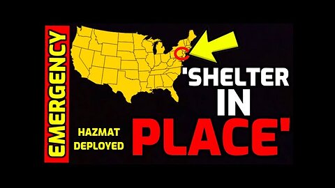 BREAKING 🚨 Shelter in Place Order Issued - Hazmat Crews Deployed for Air _ Water