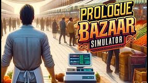 🔥 Bazaar Simulator Prologue – Can We Build & run a Market stall? 💰🛍️