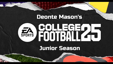 Deonte Mason's Junior and Final Season!