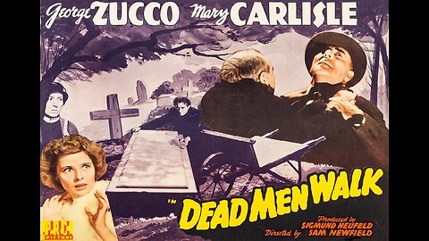 George Zucco DEAD MEN WALK 1943 Satanist Returns from the Grave for Revenge FULL MOVIE in HD