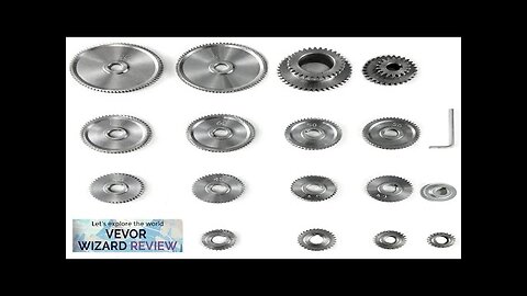 VEVOR 18pcs/Set CJ0618 Lathe Mini Lathe Gears Metal Cutting Machine Gears Lathe Review