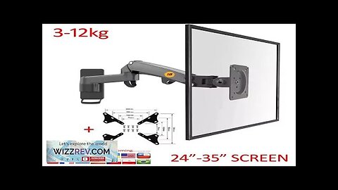 NB NEW F150 3-12kg aluminum Gas spring Monitor tv wall bracket full Review