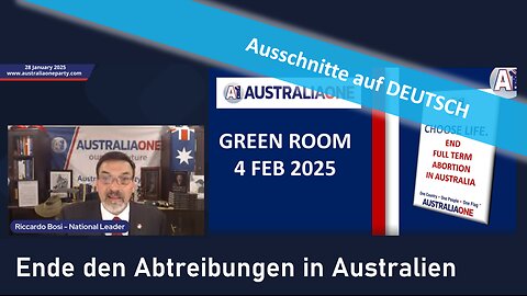 🔎 A1 The Green Room - Beendigung von Abtreibungen - ✋🏻⚖️🚫