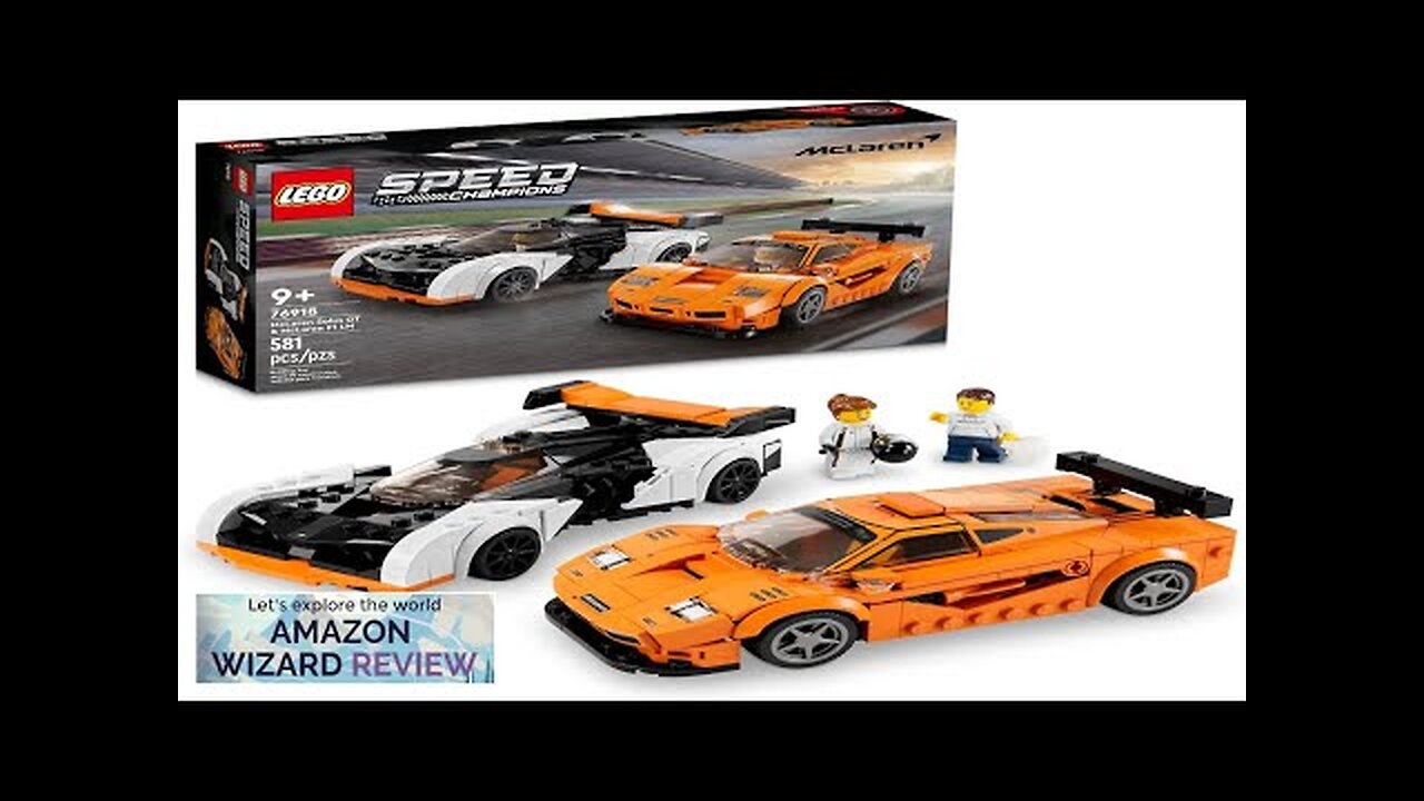 LEGO Speed Champions McLaren Solus GT & McLaren F1 LM 76918 Featuring Review