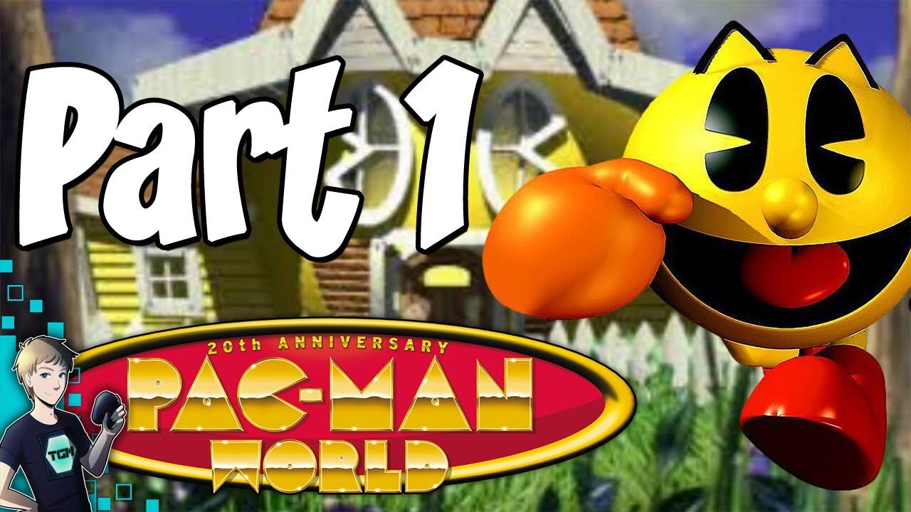 Pac-Man World - Playstation Gameplay (Namco 1999)