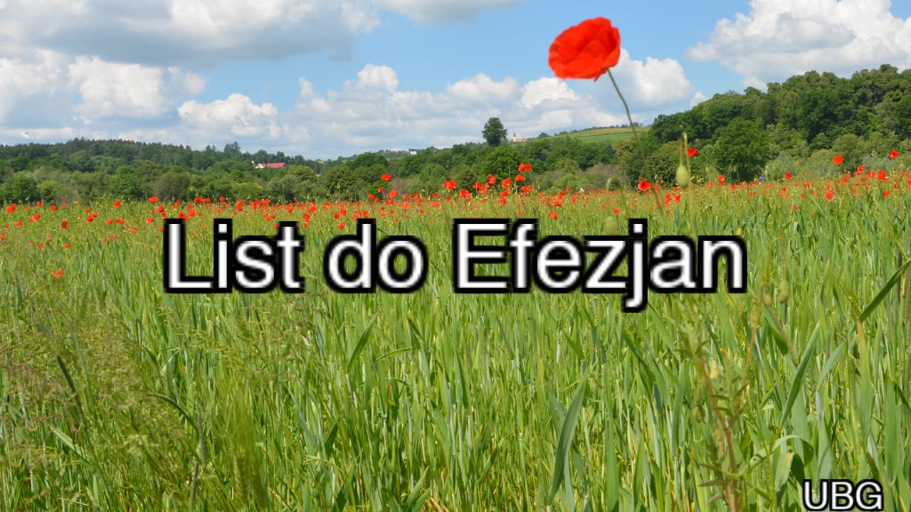 Nowy Testament - 10. UBG - List do Efezjan