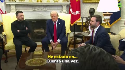 Trump y Zelenski protagonizan una fuerte pelea en la Casa Blanca sobre el alto el fuego