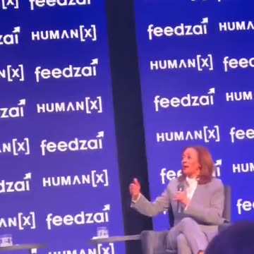 What is 'DRUNK" Kamala Harris trying to say? She makes no sense!