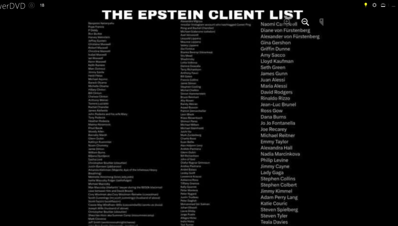 EPSTEIN LIST