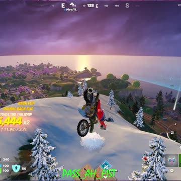 Triple Backflip Into Zip Shaft