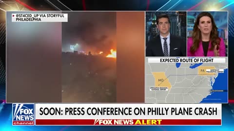 Multiple fires break out near site of Philadelphia plane crash