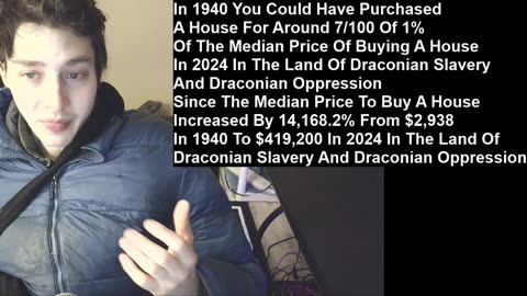 Outtake #551 Of In 1940 You Could Have Bought A House For 7/100 Of 1% Of The Price Of Buying A House