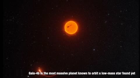 Most massive planet known to orbit a low-mass star has been found