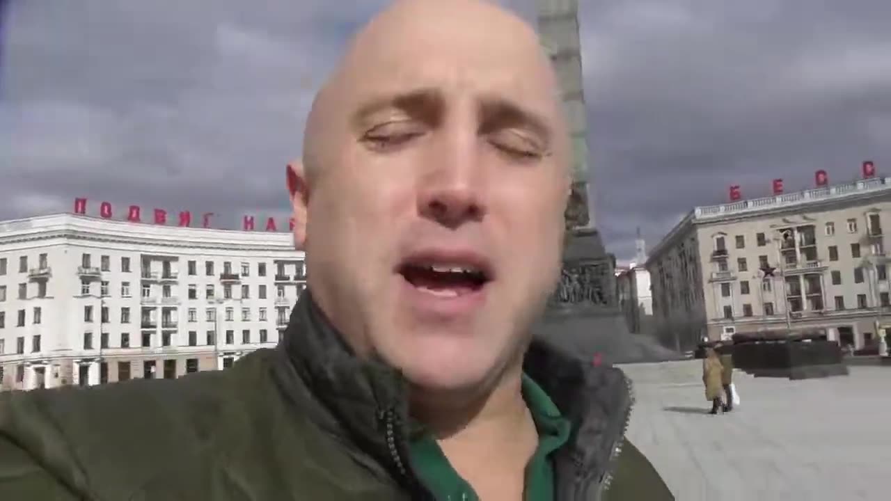 Graham Phillips at the Start of Russia's Special Military Operation, speaking from Belarus