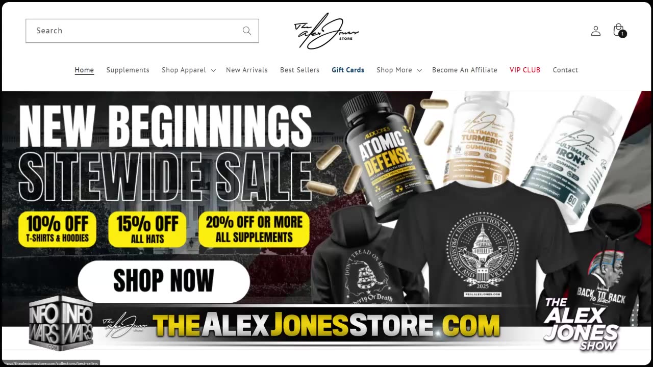 Oath Keepers Founder & J6 Hostage, Stewart Rhodes, Joins Alex Jones