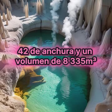 El mayor lago termal subterráneo del mundo.