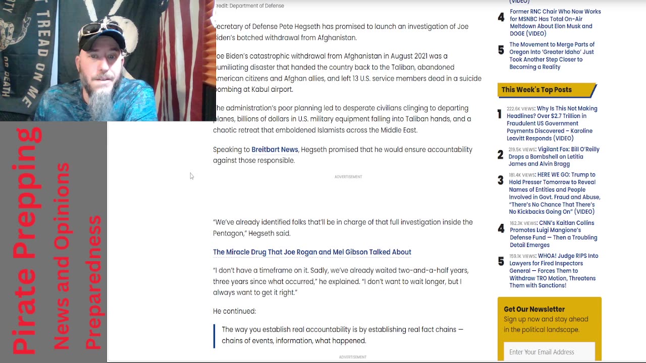 Hegseth Launches Investigation