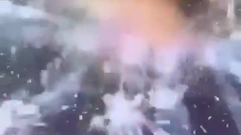 Video of the Cybertruck explosion outside Trump Tower in Vegas