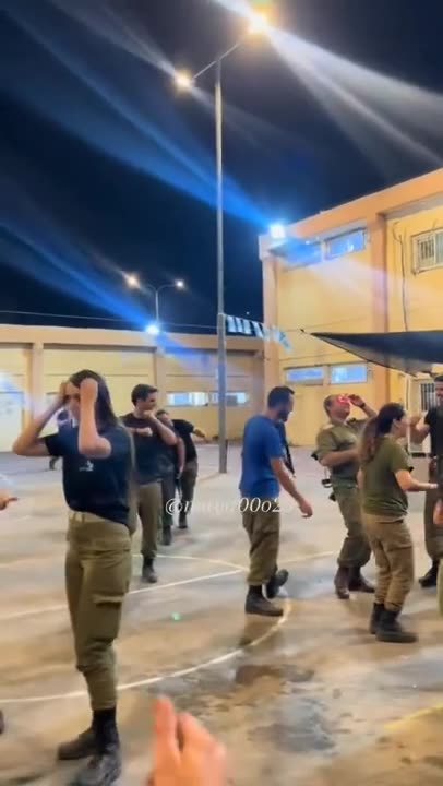 Israeli soldiers take a break from genocide to drug fueled rave
