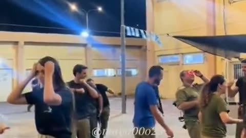 Israeli soldiers take a break from genocide to drug fueled rave