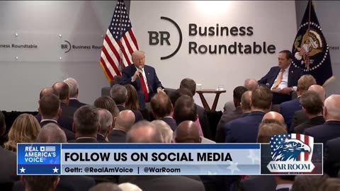 LIVE: President Trump Speaks At Business Roundtable