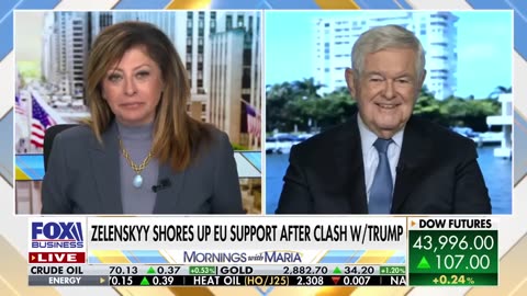 ‘CHEATED’ Gingrich makes prediction about Zelenskyy following clash with Trump.