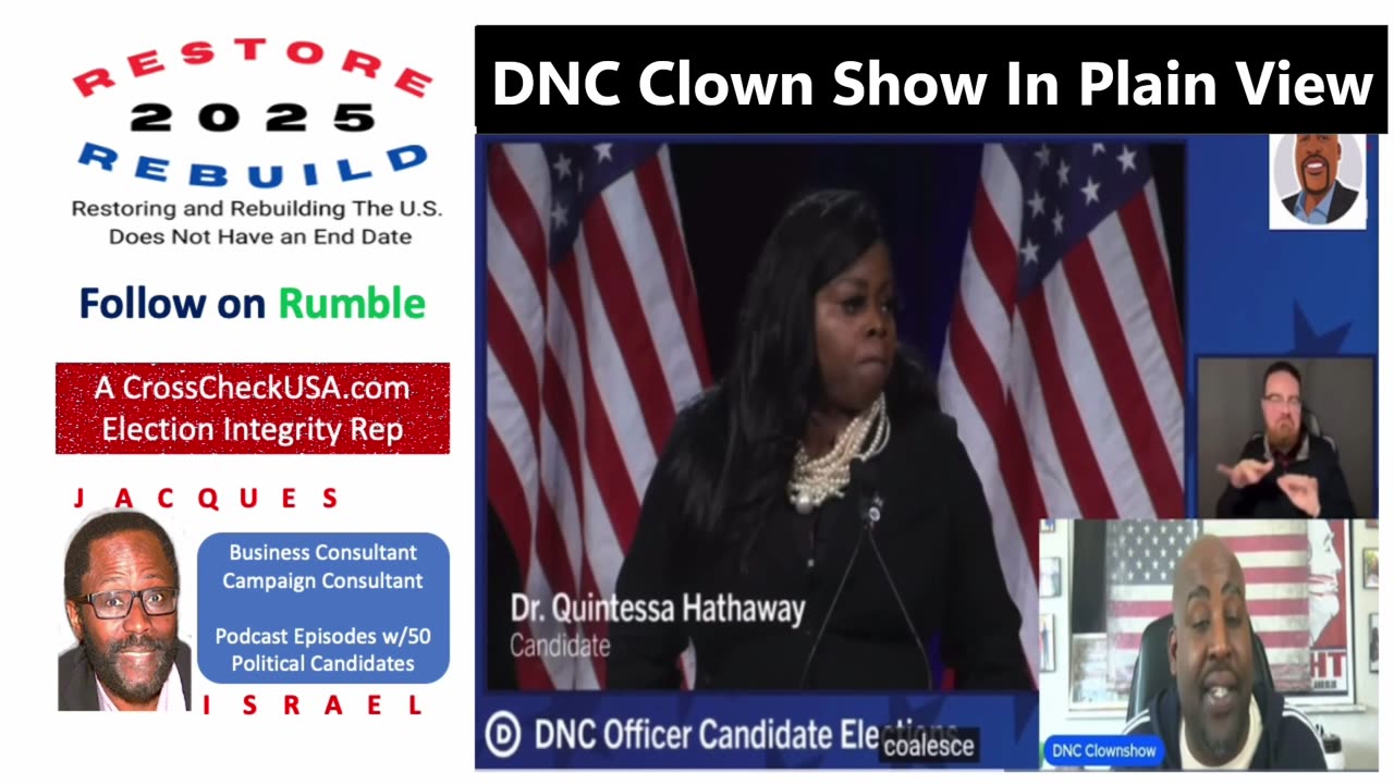 The DNC Leadership Search Forum Was a Clown Show