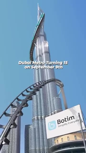 Discover the Dubai Metro: A Modern Marvel in Motion 🫠🥹