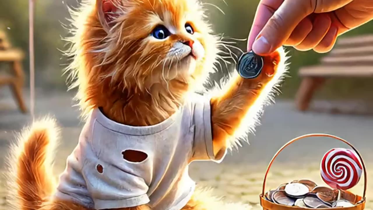 Cute kitten