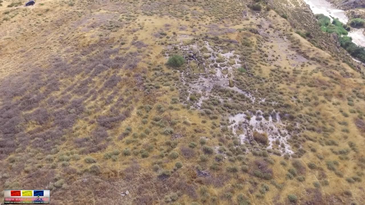 El Cerro de la Almagra - Ciudad Roja - Baños de Mula- Mula-Murcia- 4k