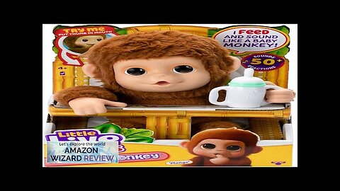 Little Live Pets My Baby Monkey Adorable pet monkey Review