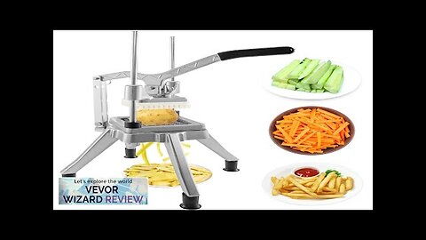 VEVOR Commercial Vegetable Fruit Chopper 1/4″ Blade Heavy Duty Professional Food Dicer Review