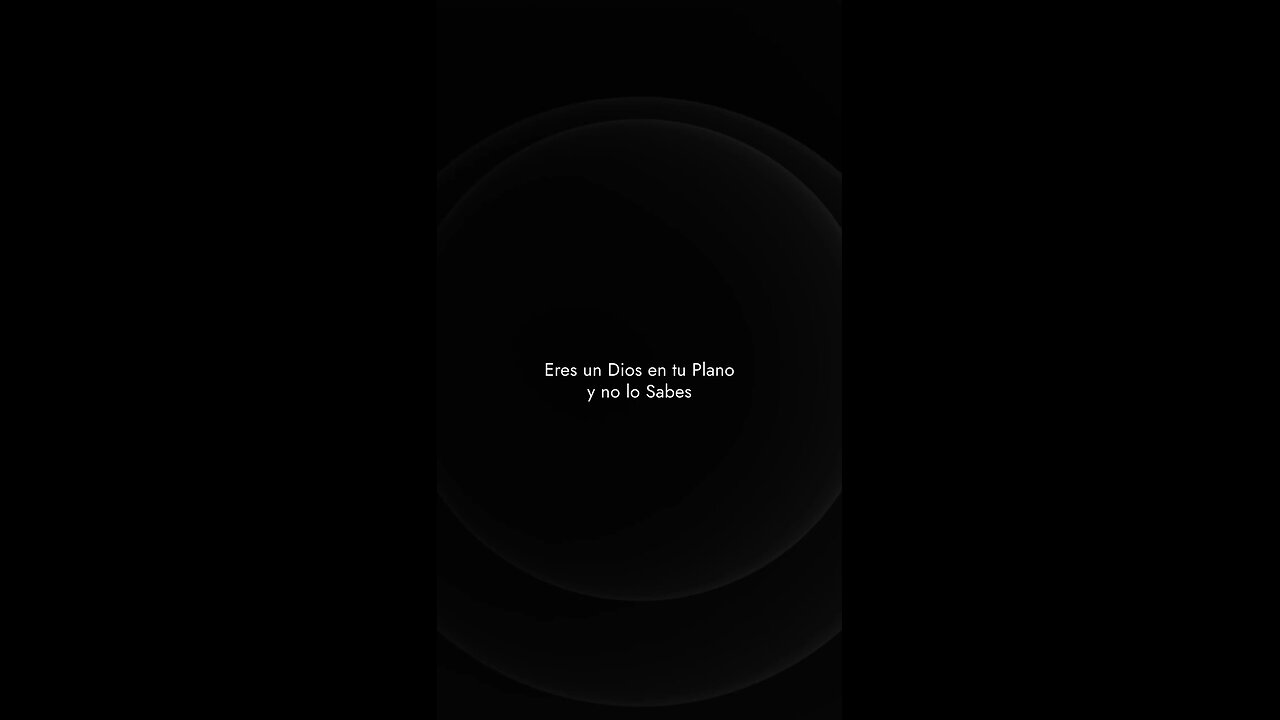 "Eres un dios en este plano" (Satanismo New Age) ("Seréis como dioses" -Génesis 3,5).