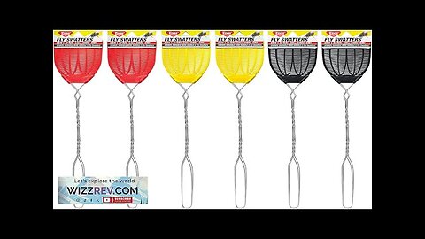 Enoz Flyswatter Rids Home and Garden of Pests Multicolor Heavy Duty Review