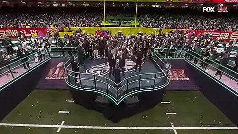 Eagles' Super Bowl LIX Trophy Presentation