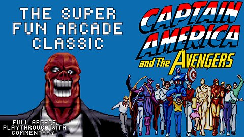 Captain America and the Avengers (1991) Full Arcade Game Playthrough (with Commentary)