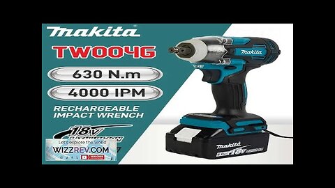 Makita TW004 charging impact wrench 40V electric wrench wind cannon brushless lithium Review